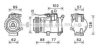 AVA QUALITY COOLING MZK276 Compressor, air conditioning